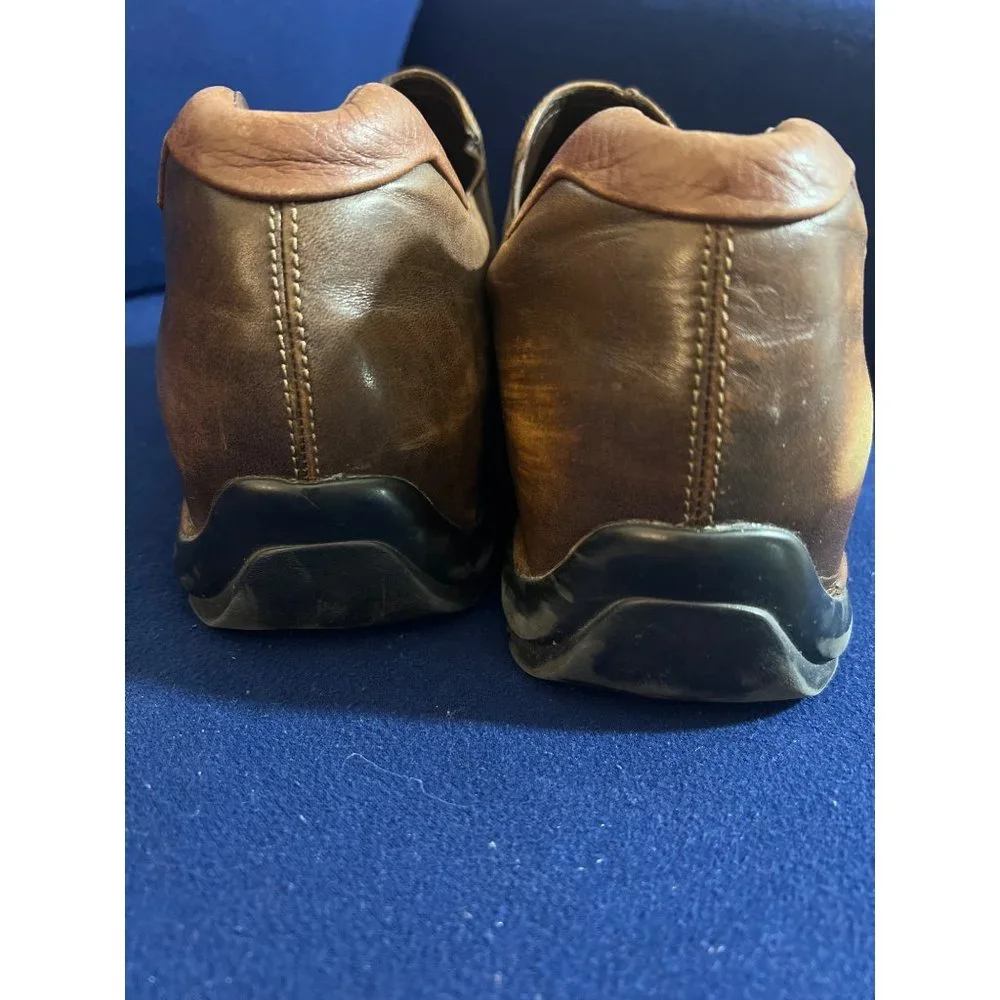 Cole Haan Men's Loafers Brown Leather Slip-On Shoes in Size 14M